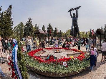 День Победы в Омске: Парк Победы