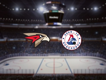 Омские Ястребы — Локо-76