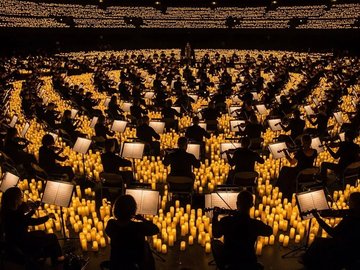 Симфония Раммштайн при свечах