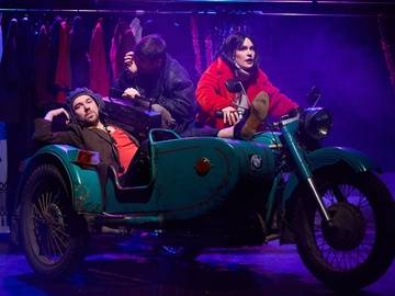 Как Жанка отца в райцентр везла