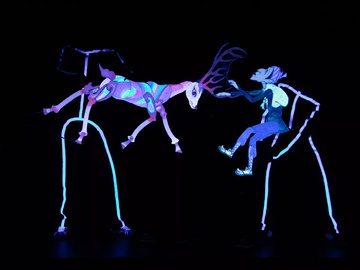 Девятицветный олень