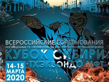 Кубок Сибири по Тхэквондо (МФТ) 2020