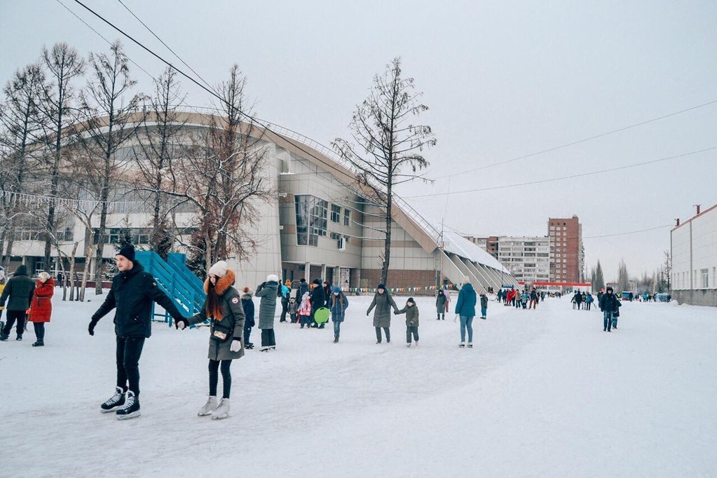 Каток на "Красной Звезде"
