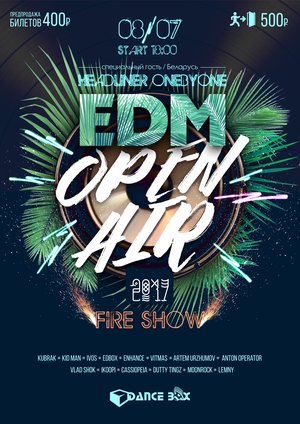 EDM Open Air 2017