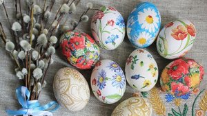 Пасхальный мастер-класс по росписи яиц